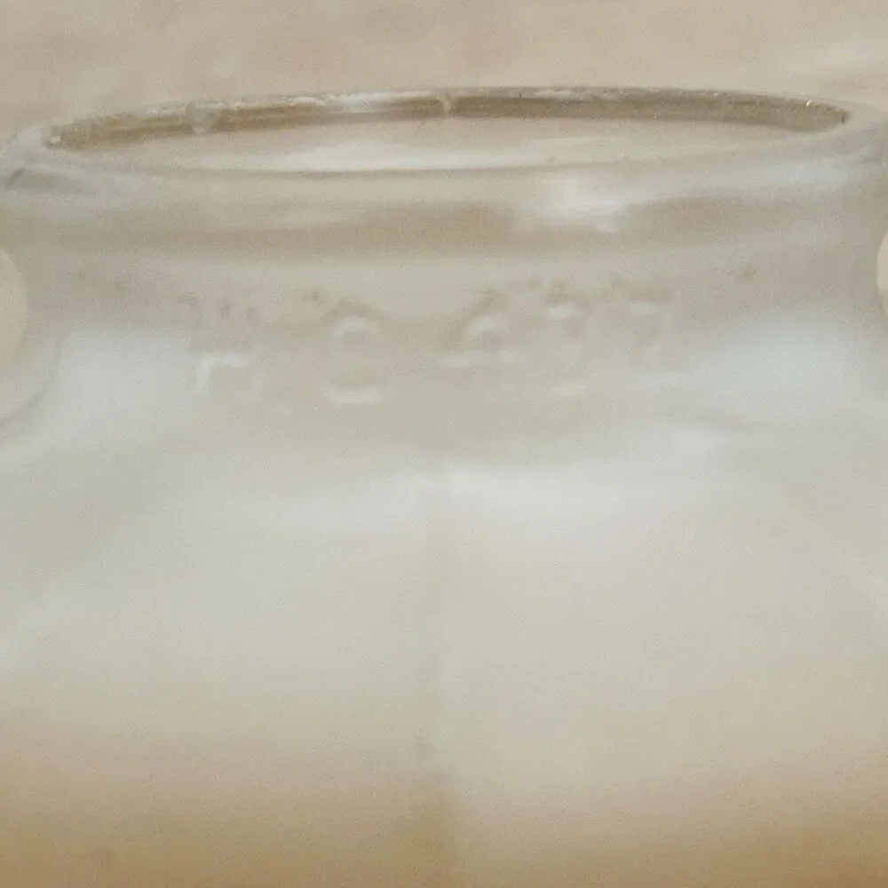 Antique glass reversed